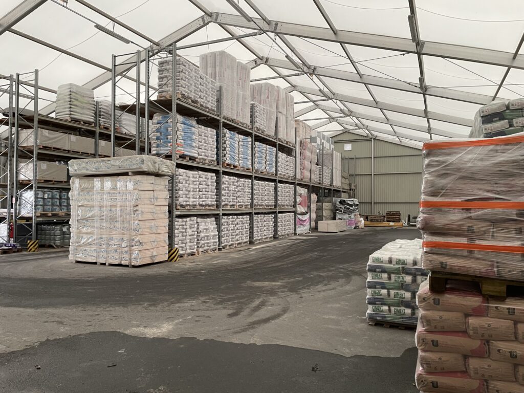 Une zone de stockage de plus de 40 000 m² 